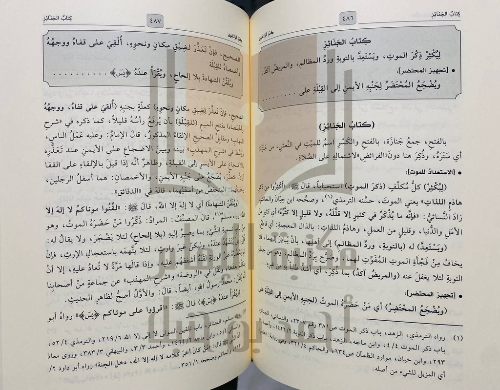 كنز الراغبين شرح منهاج الطالبين