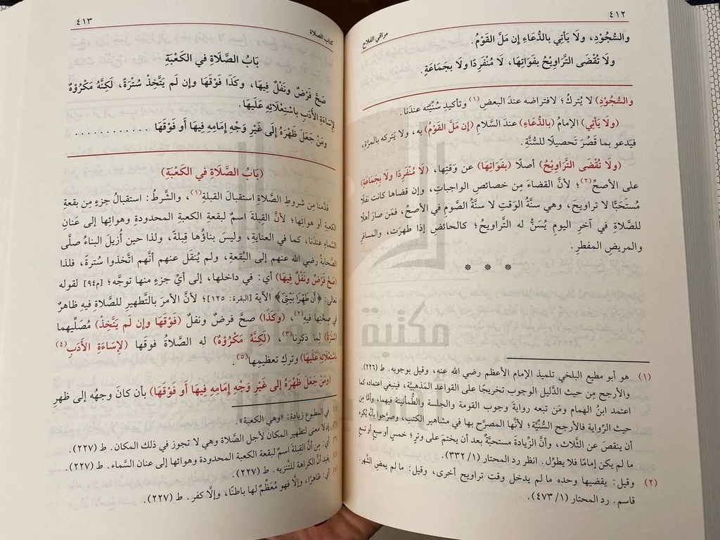 مراقي الفلاح بإمداد الفتاح شرح نور الإيضاح ونجاة الأرواح